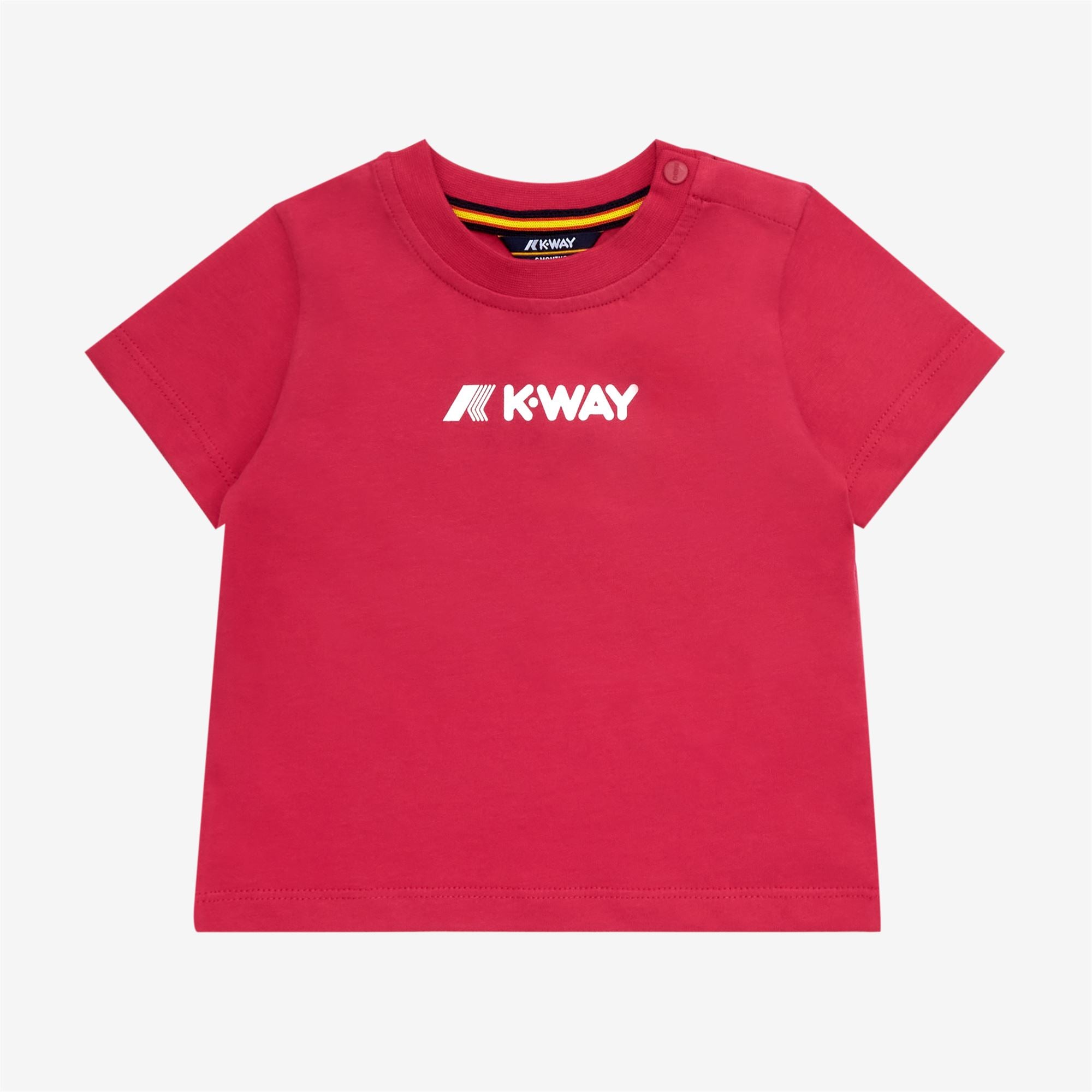 T-Shirts & Top_Kid unisex_E. PETE LOGO_T-Shirt_Red Berry - Commercial 1