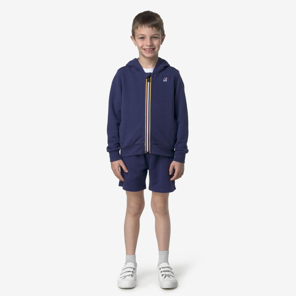 Cobalt blue Kids' Sport Shorts for City Wear 02