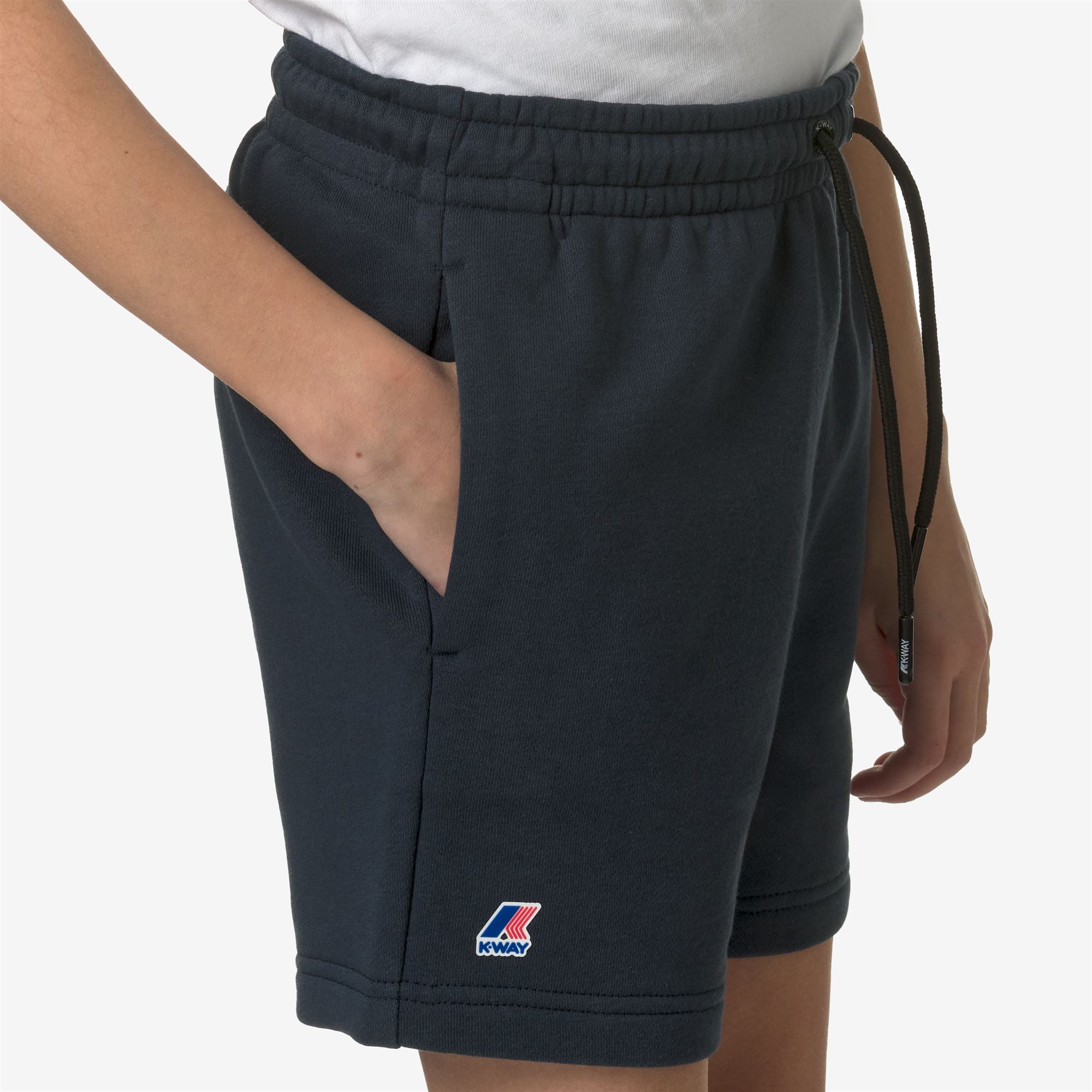 Shorts_KID UNISEX_P. LE VRAI DORIAN POLY COTTON_Sport Shorts_Blue Depth - Commercial 7