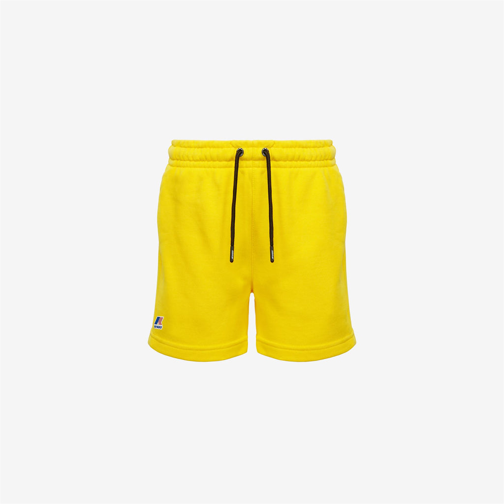 Shorts_KID UNISEX_P. LE VRAI DORIAN POLY COTTON_Sport Shorts_Yellow Dk - Commercial 1
