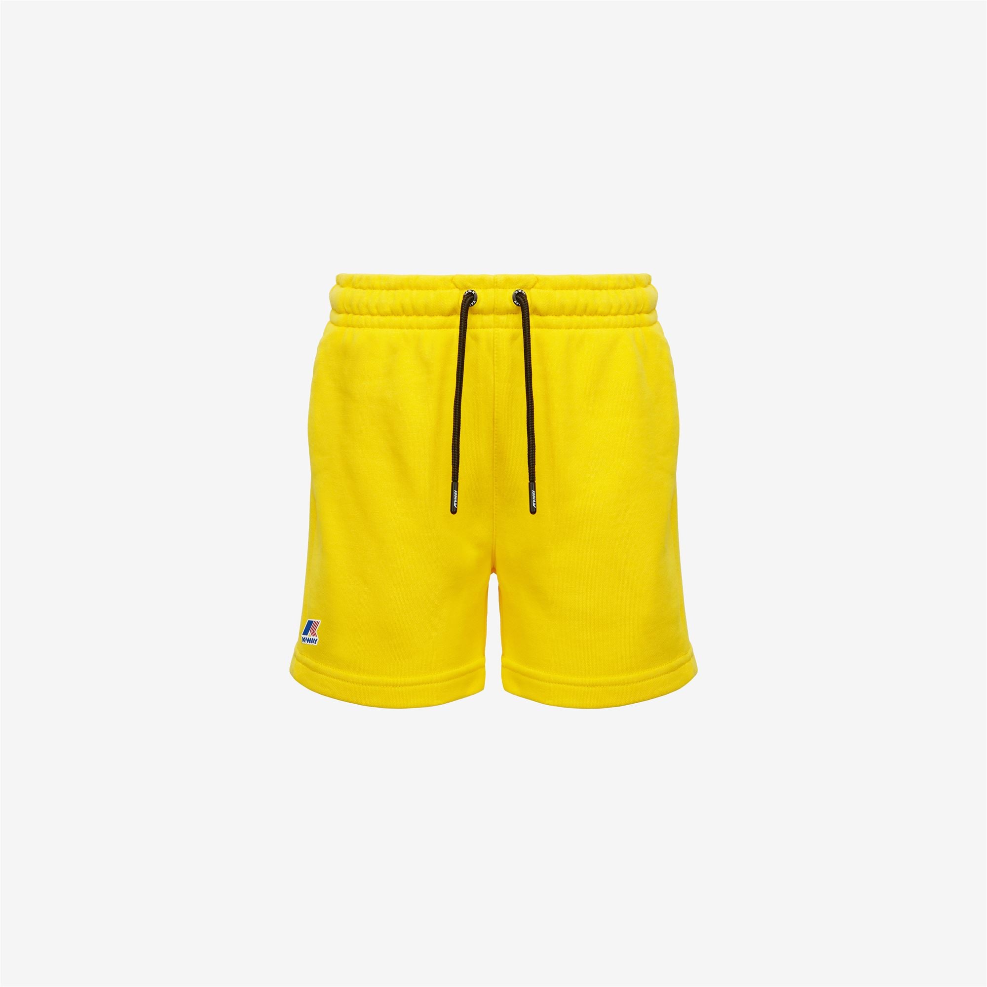 Shorts_KID UNISEX_P. LE VRAI DORIAN POLY COTTON_Sport Shorts_Yellow Dk - Commercial 1