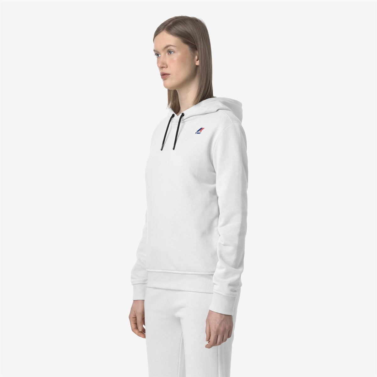 Fleece_UNISEX_LE VRAI ARNETTE POLY COTTON_Jumper_White - Commercial 5