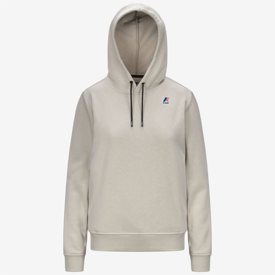 Beige Grey Unisex Lightweight Fleece Jumper for City Wear main