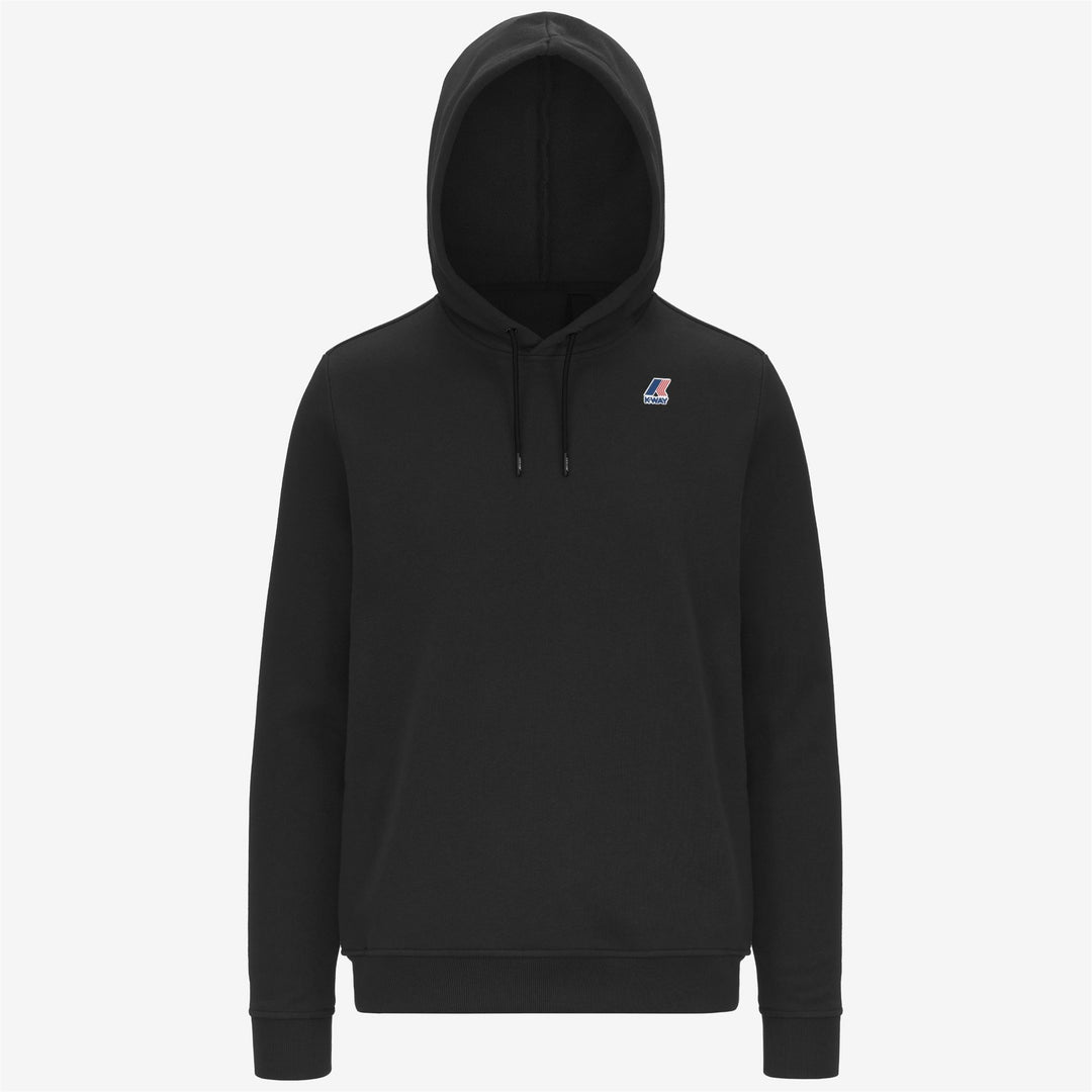 Black Grey Unisex Cotton Fleece Jumper for City Wear 01