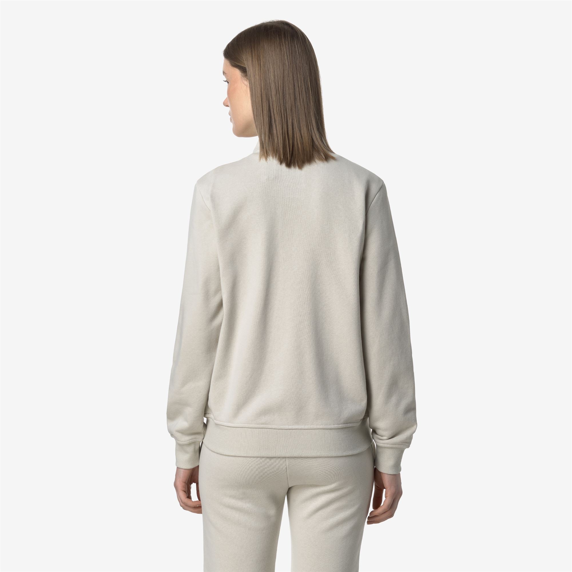 Fleece_UNISEX_ AUGUR POLY COTTON_Jacket_BEIGE LT - Commercial 6