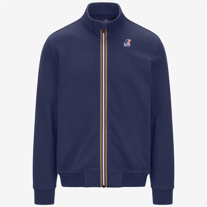 Cobalt blue Unisex Fleece Jacket for Casual City Wear 1