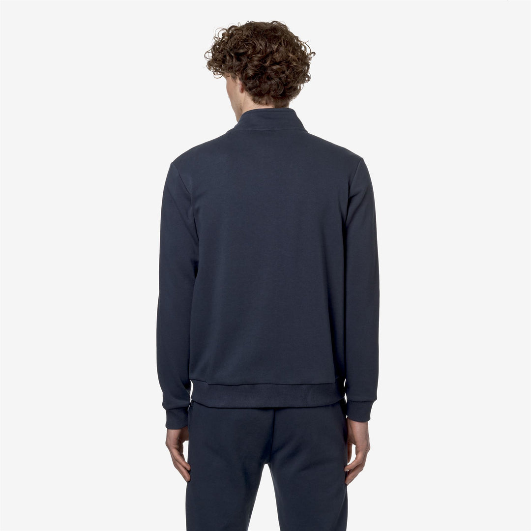 Blue Unisex Fleece Jacket for Casual City Wear main