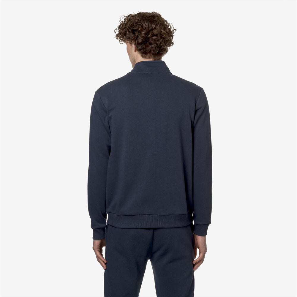 Blue Unisex Fleece Jacket for Casual City Wear 02