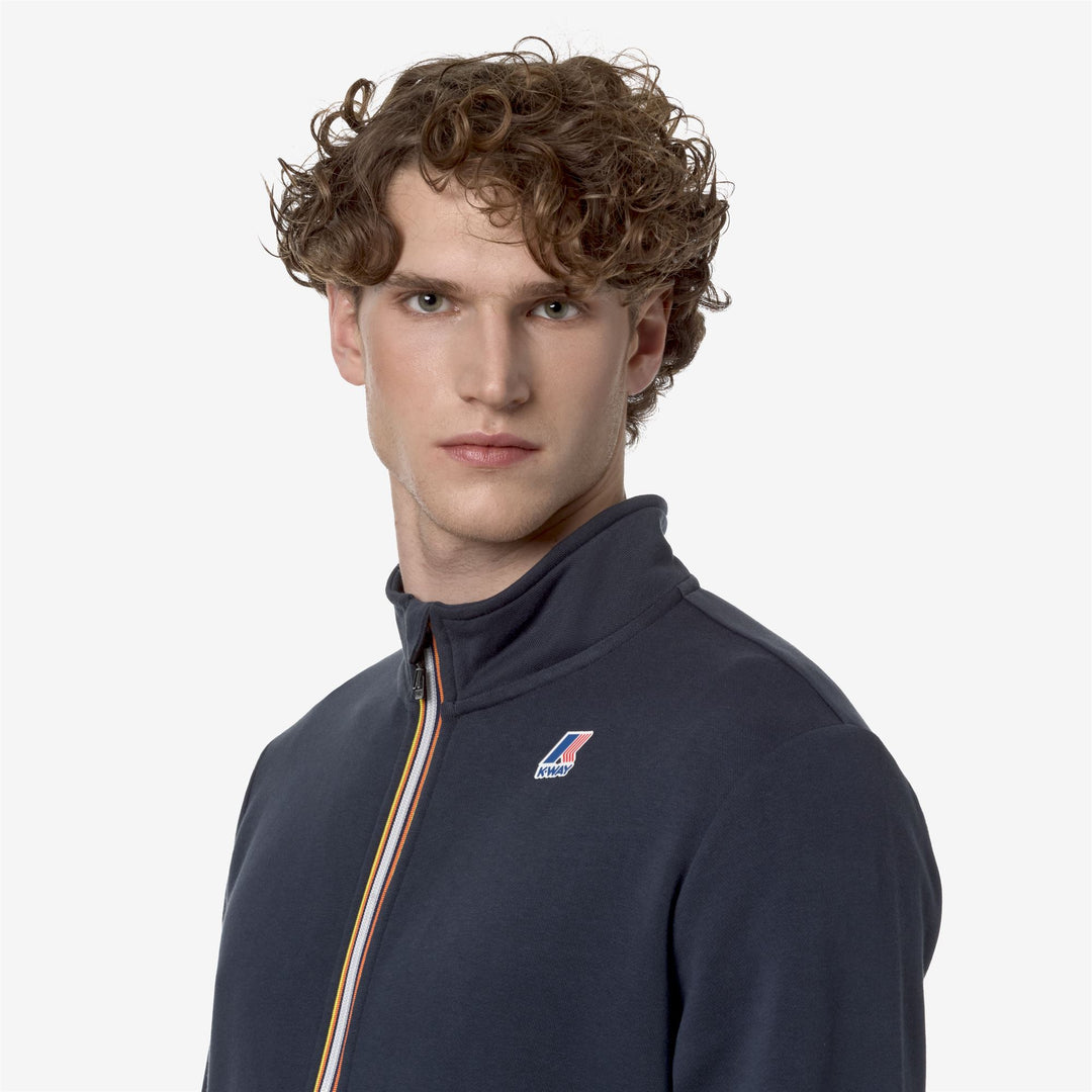 Blue Unisex Fleece Jacket for Casual City Wear main