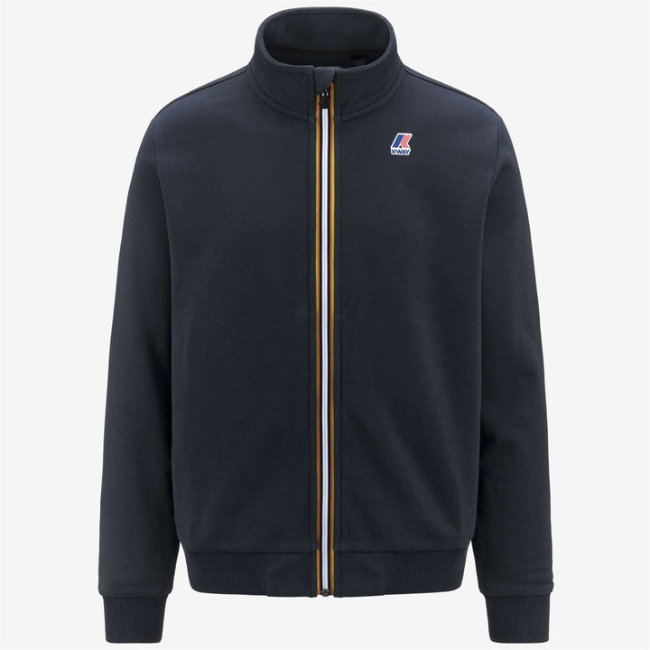 Blue Unisex Fleece Jacket for Casual City Wear 5