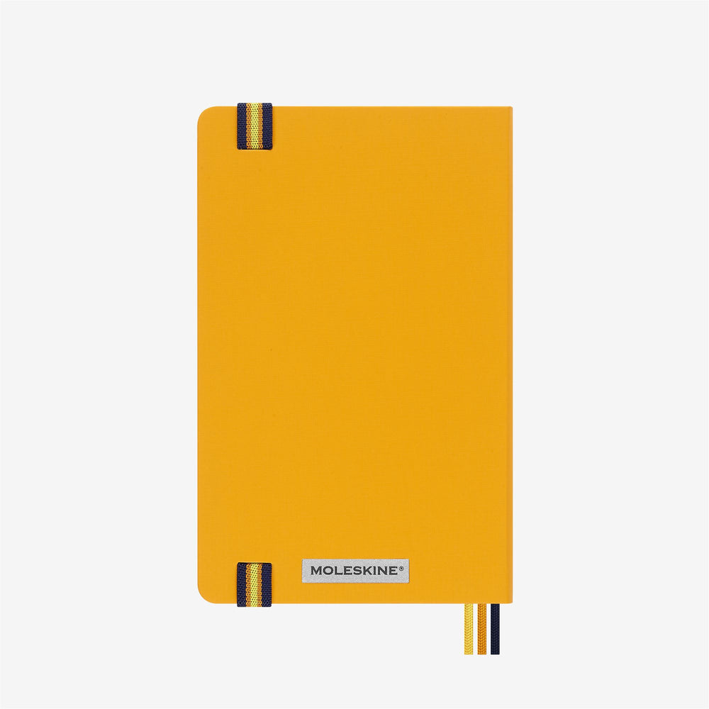 Cuaderno funcional K-Way moleskine naranja unisex con cierre elástico 02