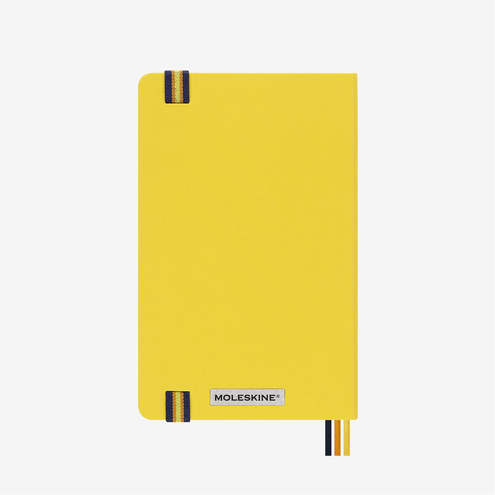 Yellow Unisex K-Way Moleskine Functional Notebook with Elastic Closure 02