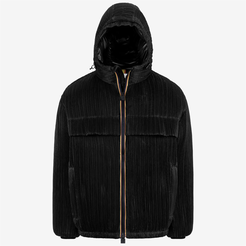 Jackets_Man_CLAUDENY PLISSE THERMO HEAVY_Short_Black Pirate - Commercial 1