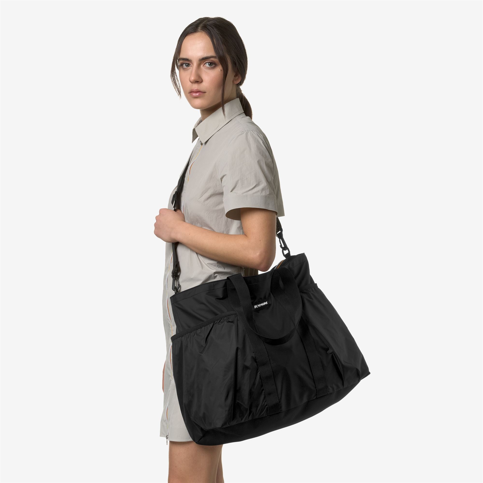 Bags_UNISEX_SAINT MALO_Tote Bag_Black Pure - Commercial 6