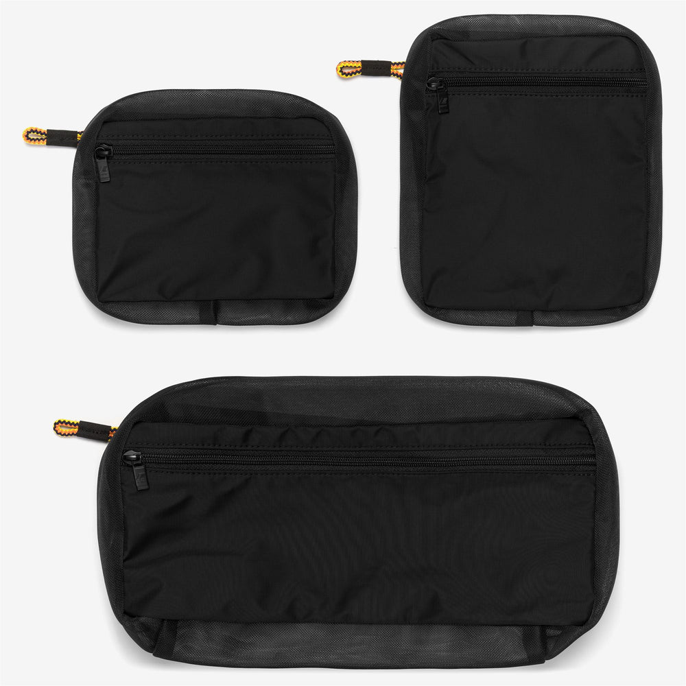 Black Grey Unisex Versatile Waterproof Tote Bag with Multi-Compartment 02