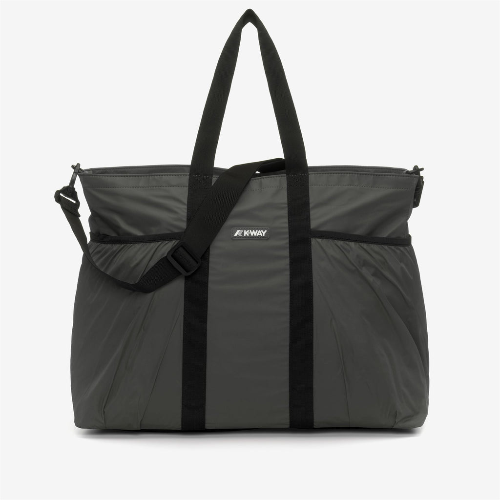 Bags_UNISEX_SAINT MALO_Tote Bag_GREEN BLACKISH - Commercial 1