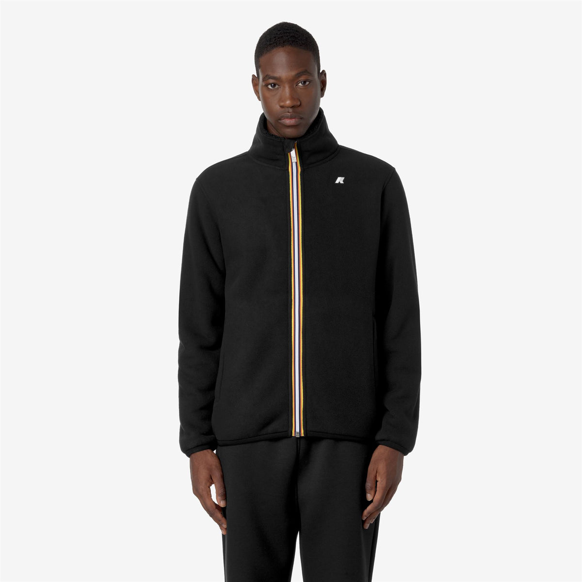 Fleece_MAN_PASCAL SHERPA POLAR_Jacket_Black P-Black P - Commercial 4