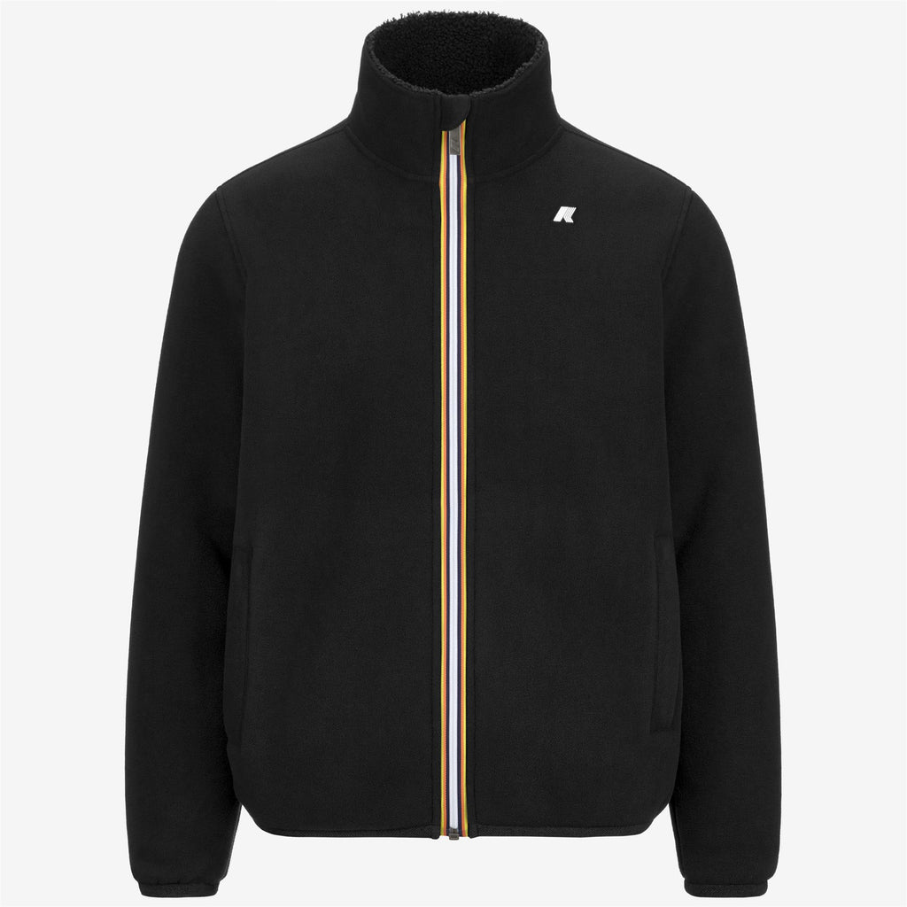 Fleece_MAN_PASCAL SHERPA POLAR_Jacket_Black P-Black P - Commercial 1