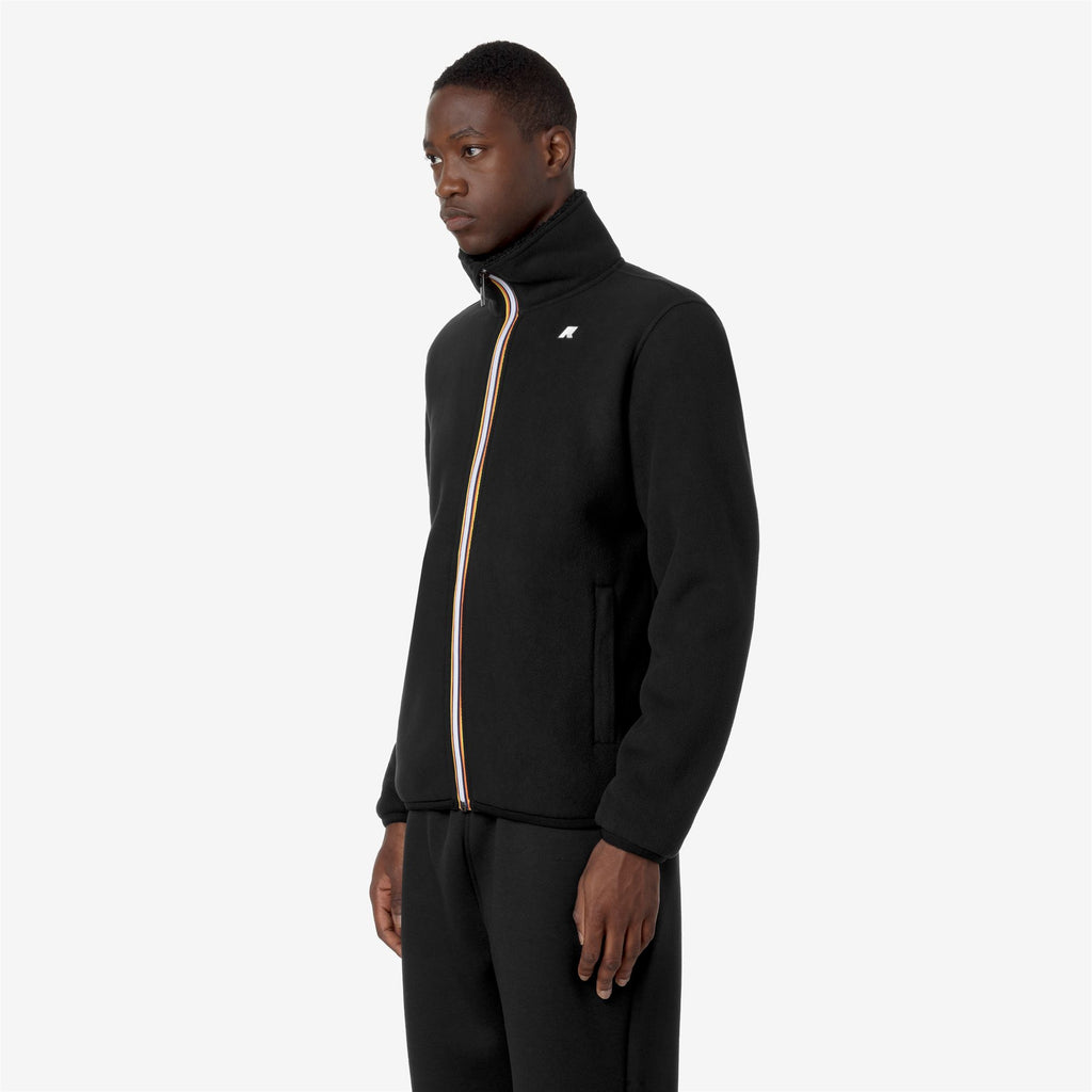 Fleece_MAN_PASCAL SHERPA POLAR_Jacket_Black P-Black P - Commercial 5