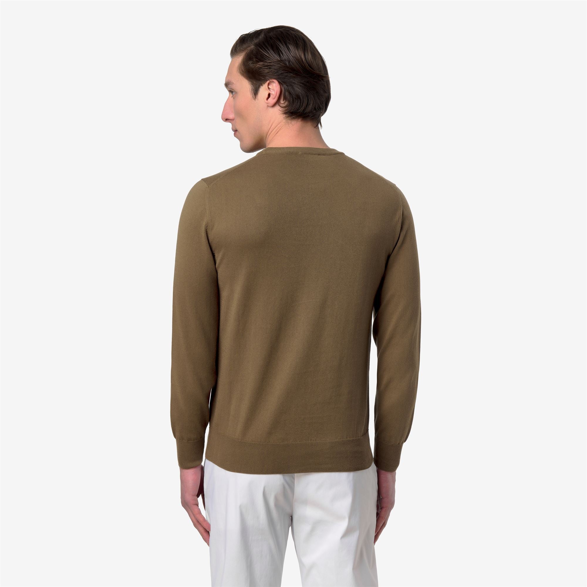 Knitwear_MAN_SEBASTIEN COTTON PS_Pull Over_Brown Corda - Commercial 6