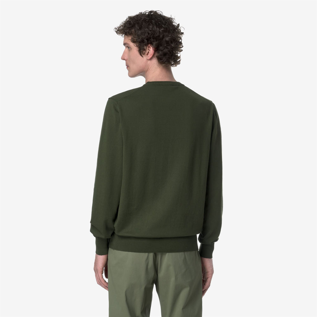 Knitwear_MAN_SEBASTIEN COTTON PS_Pull Over_Green Africa - Commercial 6