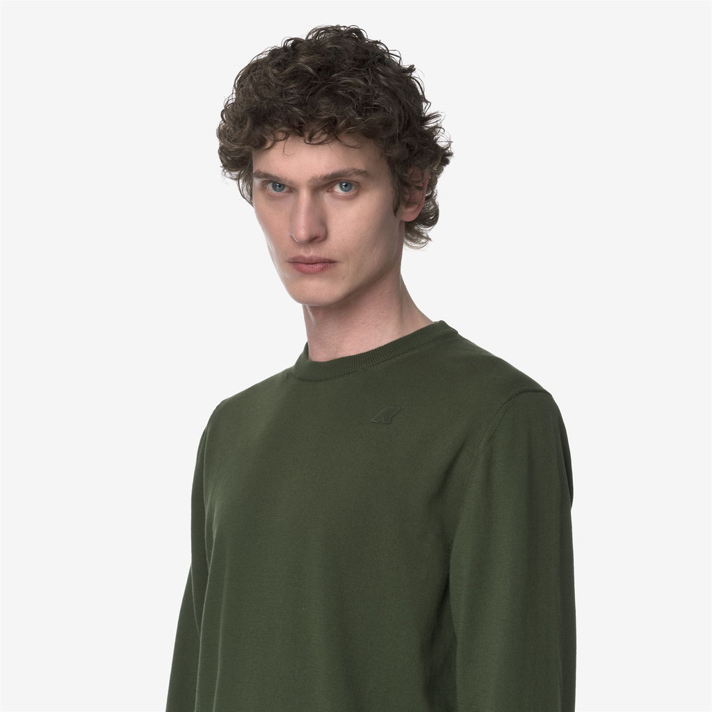 Knitwear_MAN_SEBASTIEN COTTON PS_Pull Over_Green Africa - Commercial 7