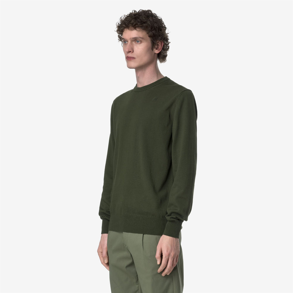 Knitwear_MAN_SEBASTIEN COTTON PS_Pull Over_Green Africa - Commercial 5