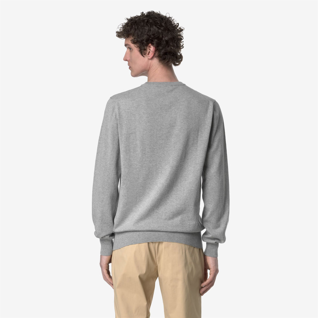 Knitwear_MAN_SEBASTIEN COTTON PS_Pull Over_GREY MEL - Commercial 6