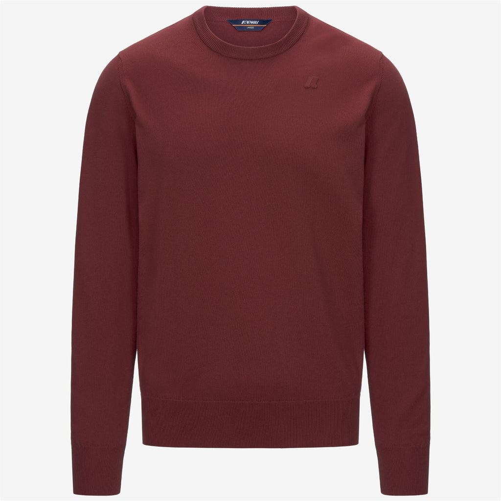 Knitwear_MAN_SEBASTIEN COTTON PS_Pull Over_Brown Fiery - Commercial 1