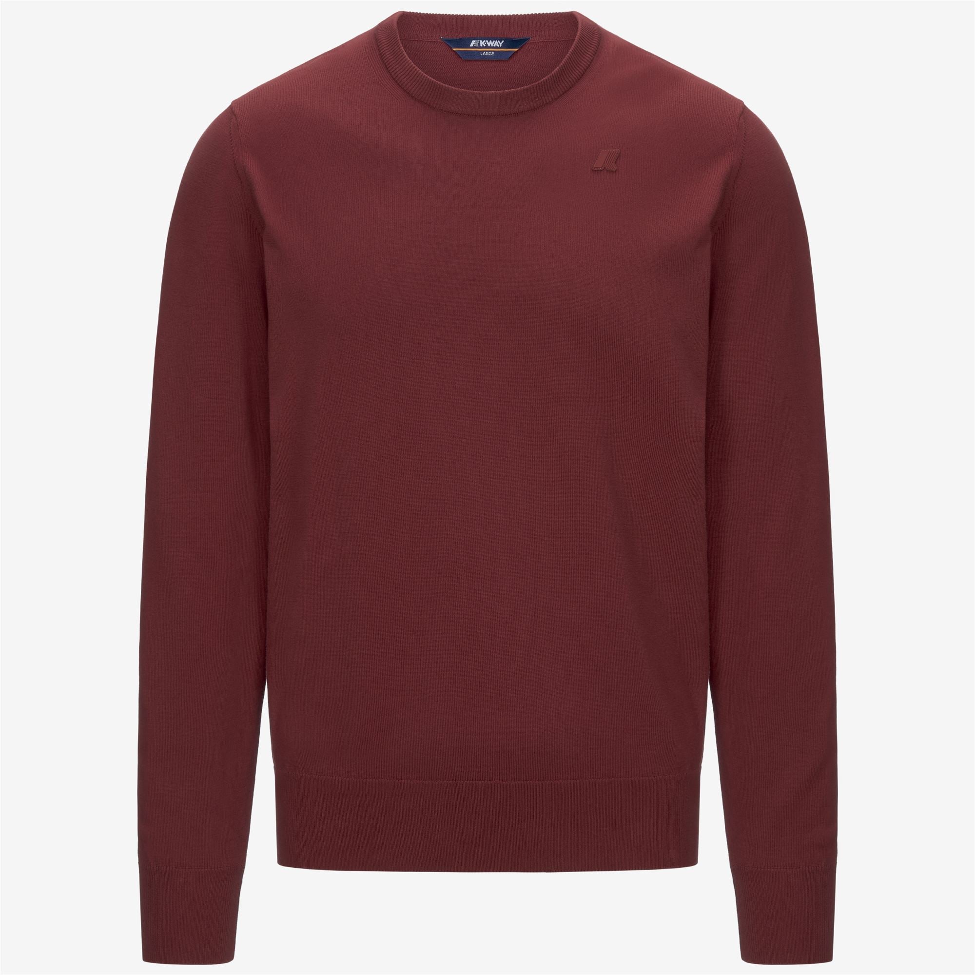 Knitwear_MAN_SEBASTIEN COTTON PS_Pull Over_Brown Fiery - Commercial 1
