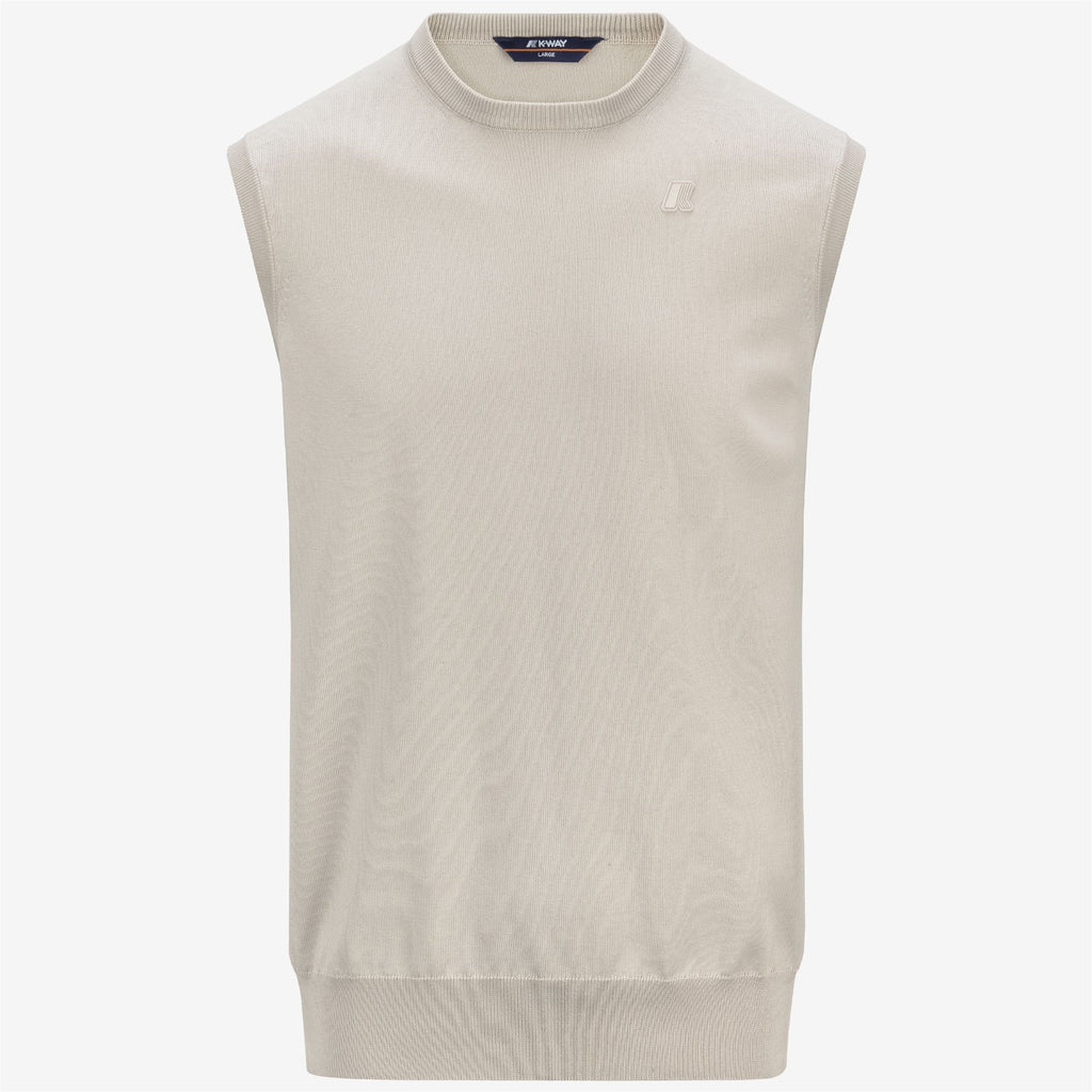 Knitwear_MAN_JEANO COTTON PS_Vest_BEIGE LT - Commercial 1
