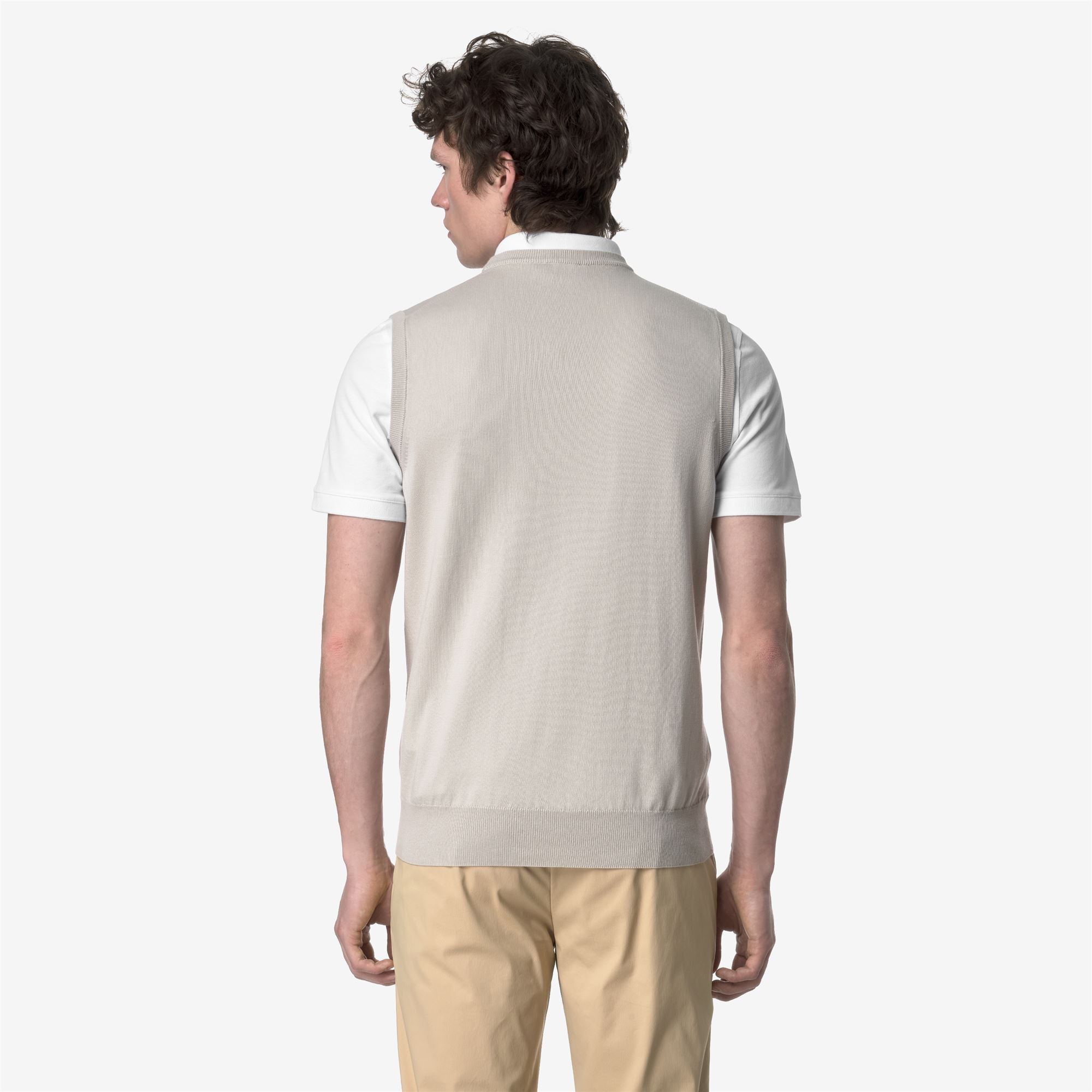 Knitwear_MAN_JEANO COTTON PS_Vest_BEIGE LT - Commercial 6
