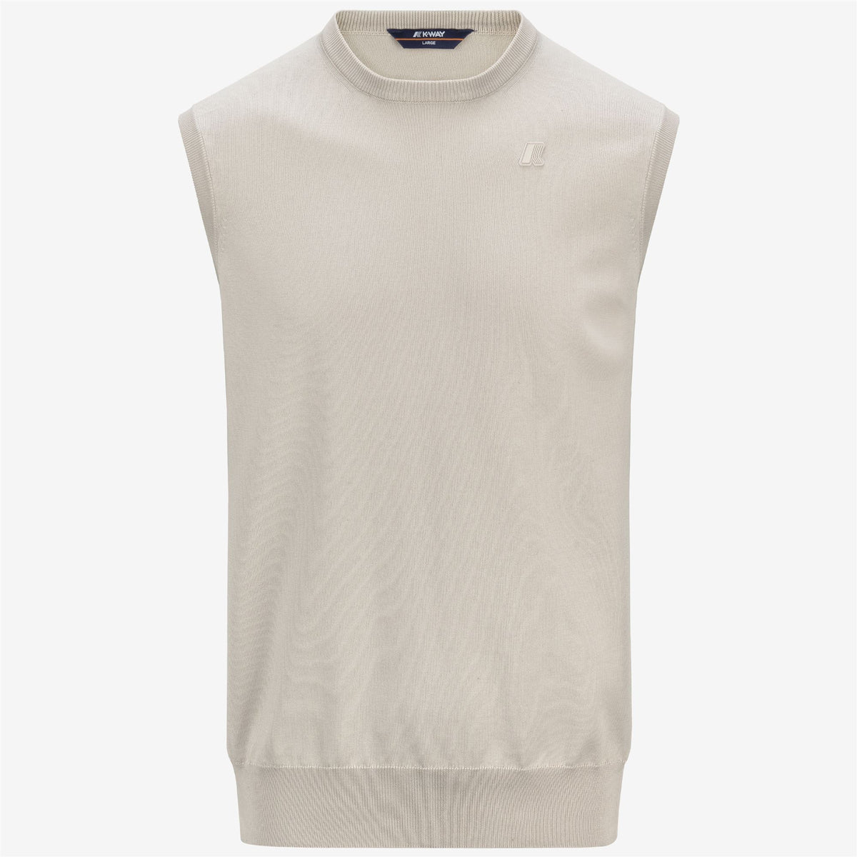 Knitwear_MAN_JEANO COTTON PS_Vest_BEIGE LT - Commercial 1