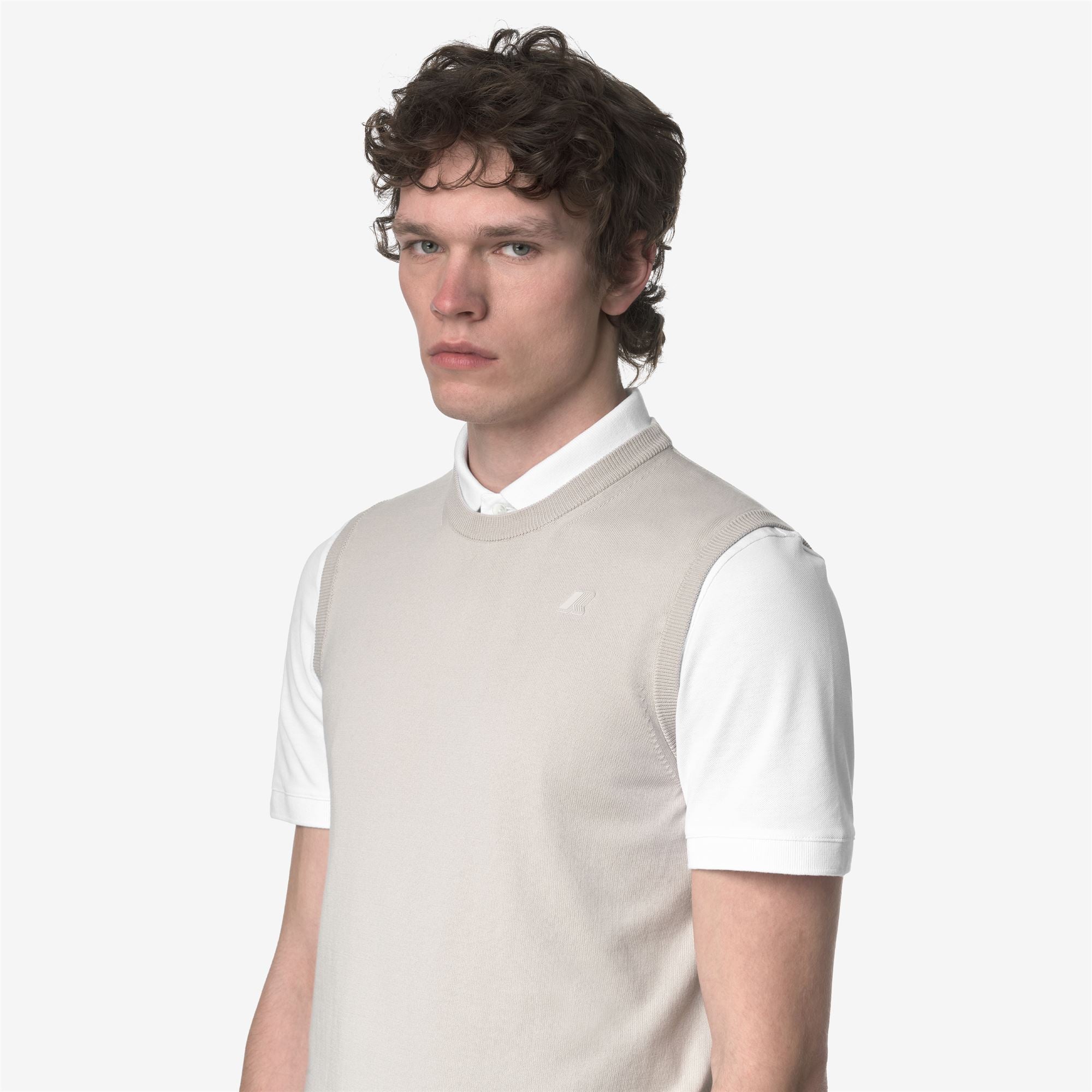 Knitwear_MAN_JEANO COTTON PS_Vest_BEIGE LT - Commercial 7