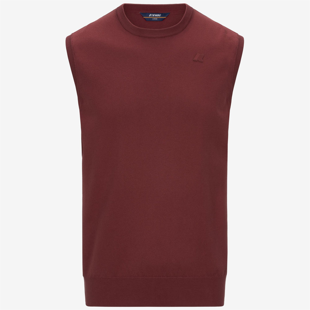 Chaleco de algodón marrón intenso para hombre para el verano 01