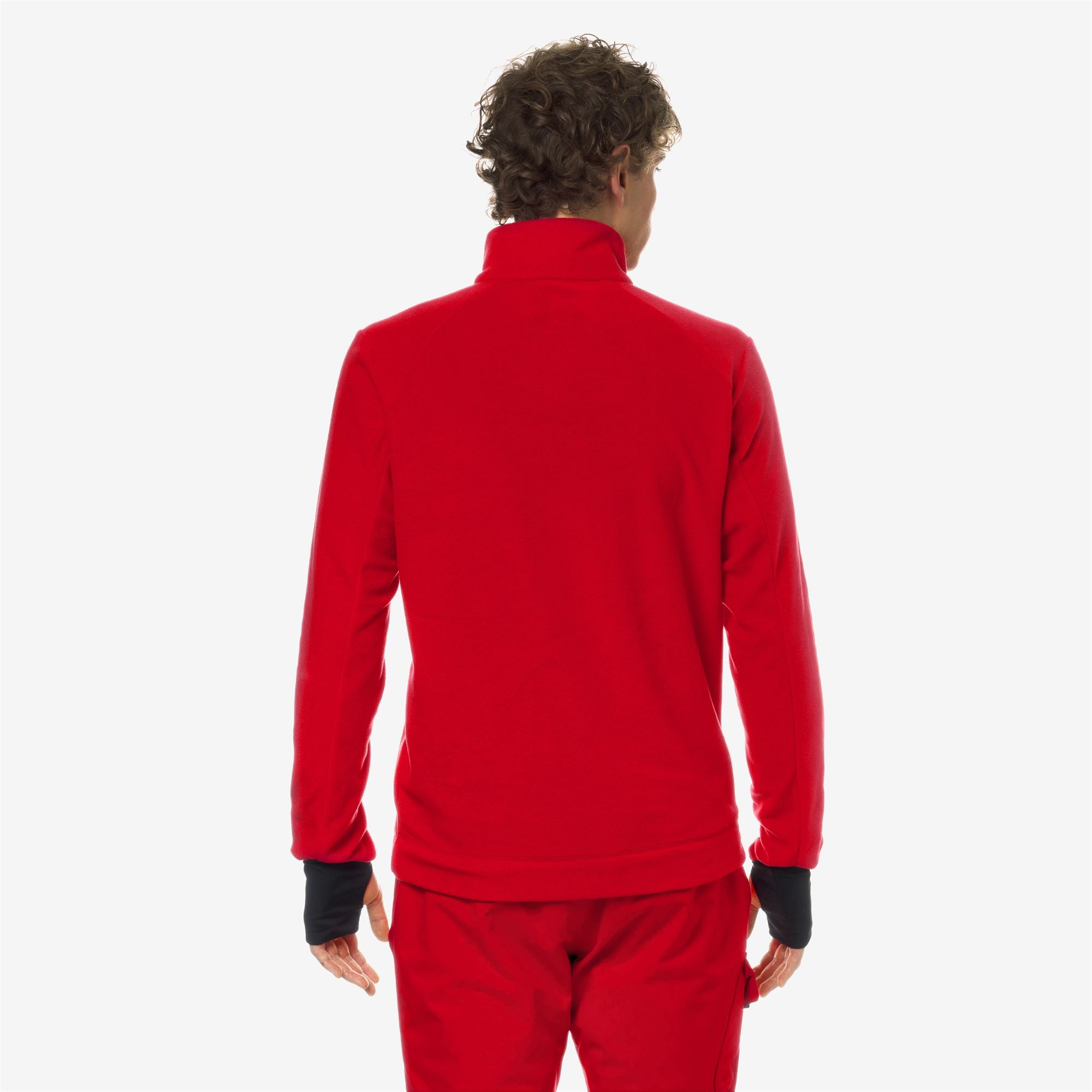 Fleece_Man_EYGLIERS POLAR_Pull Over_Red - Commercial 6
