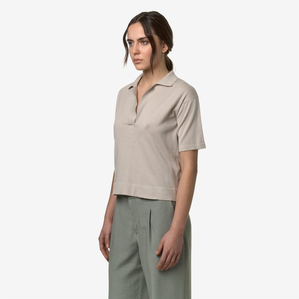 Knitwear_WOMAN_MARLHES_Polo_BEIGE LT - Commercial 5