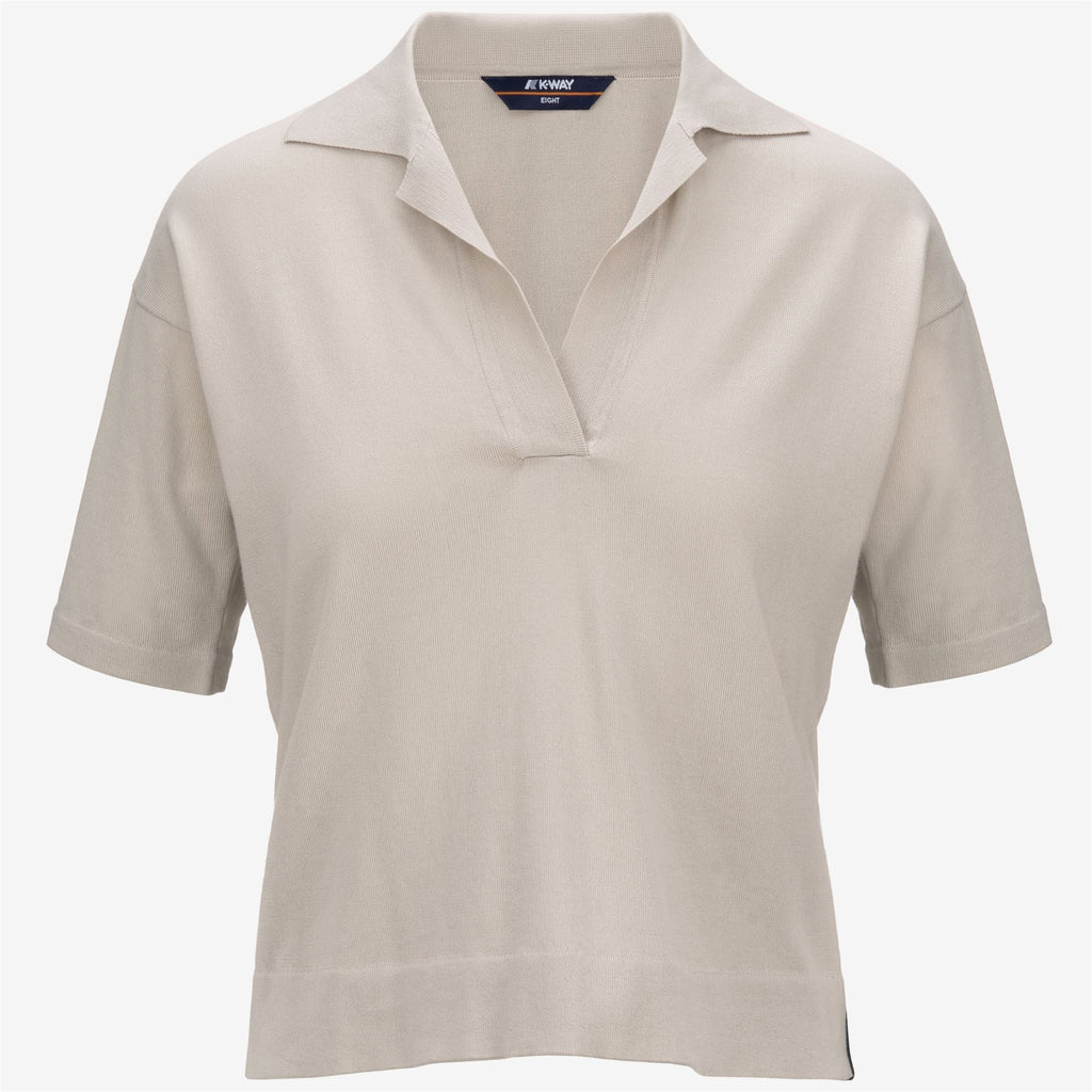 Knitwear_WOMAN_MARLHES_Polo_BEIGE LT - Commercial 1