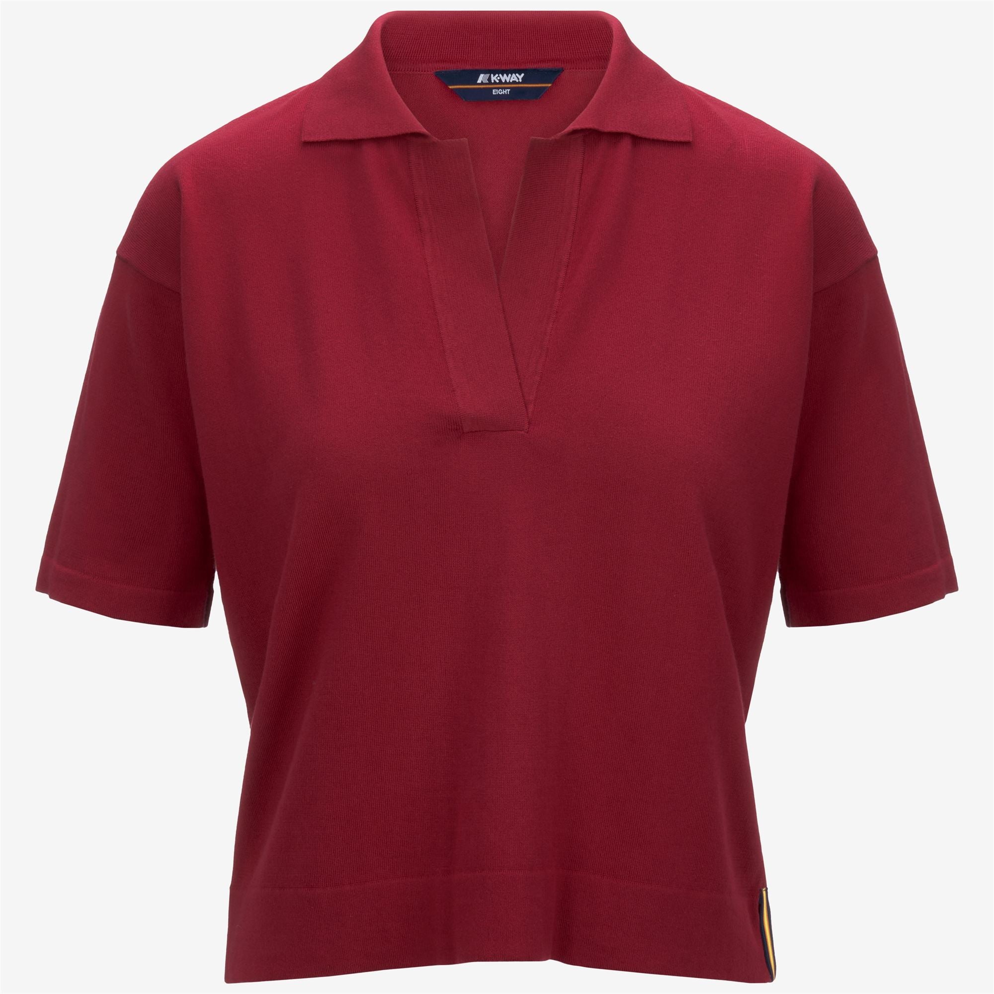Knitwear_Woman_MARLHES_Polo_Red Dk - Commercial 1