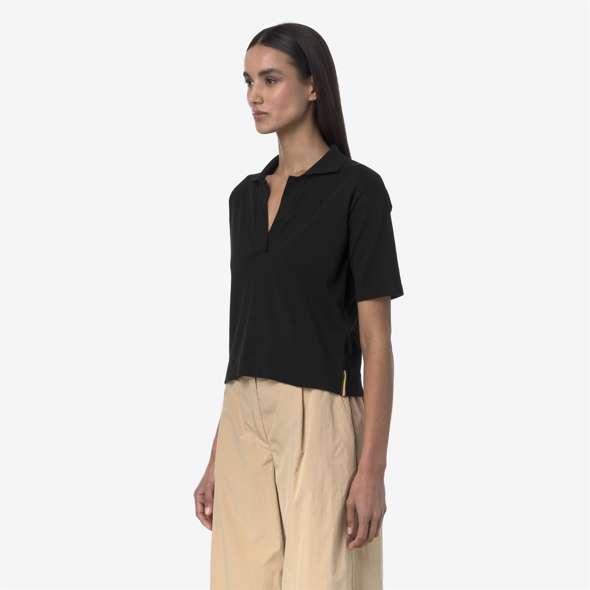 Knitwear_WOMAN_MARLHES_Polo_Black Pure - Commercial 5