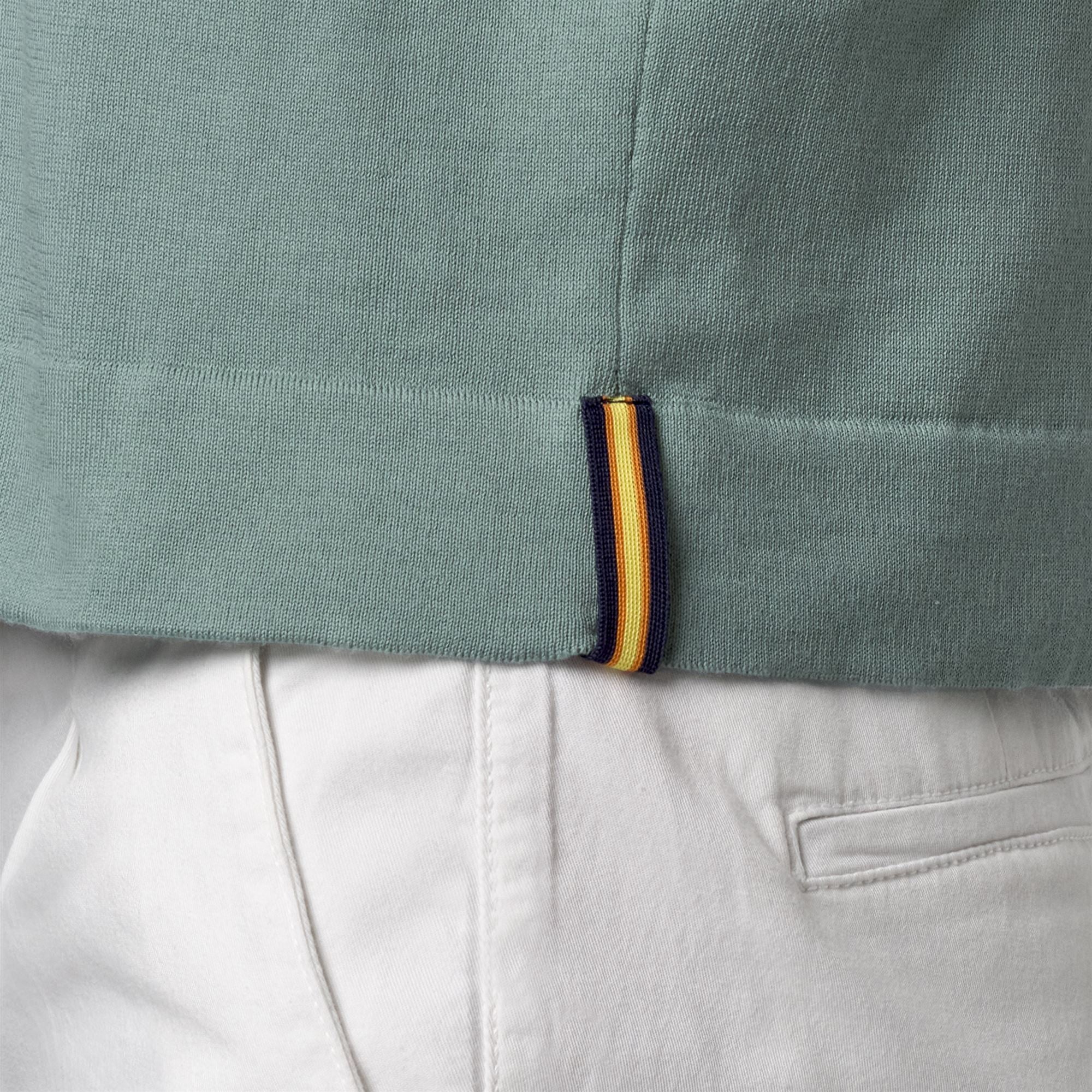 Knitwear_Woman_MARLHES_Polo_Green Mold - Commercial 7