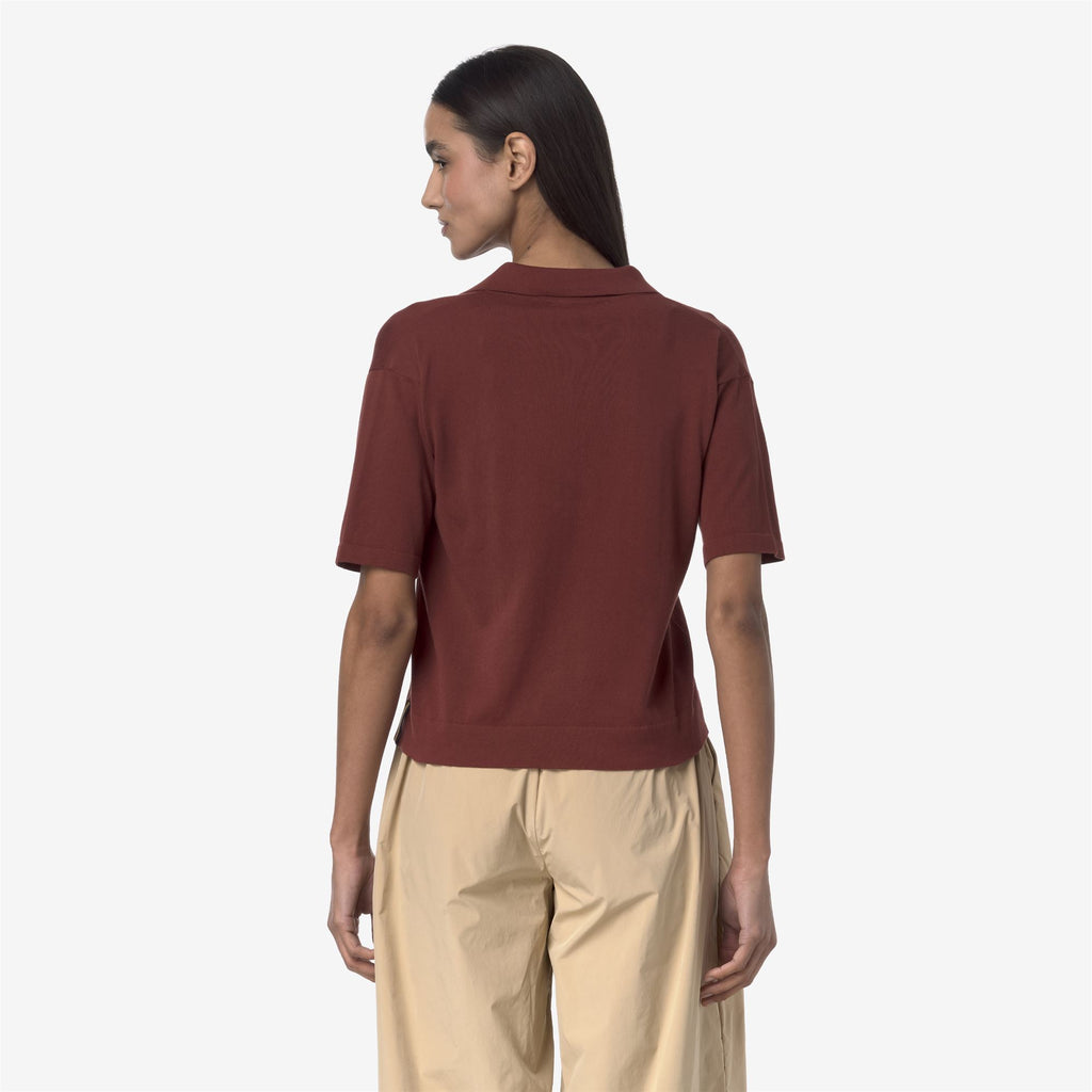 Knitwear_WOMAN_MARLHES_Polo_Brown Fiery - Commercial 6