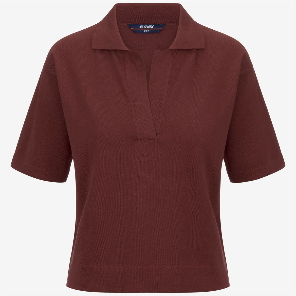 Knitwear_WOMAN_MARLHES_Polo_Brown Fiery - Commercial 1