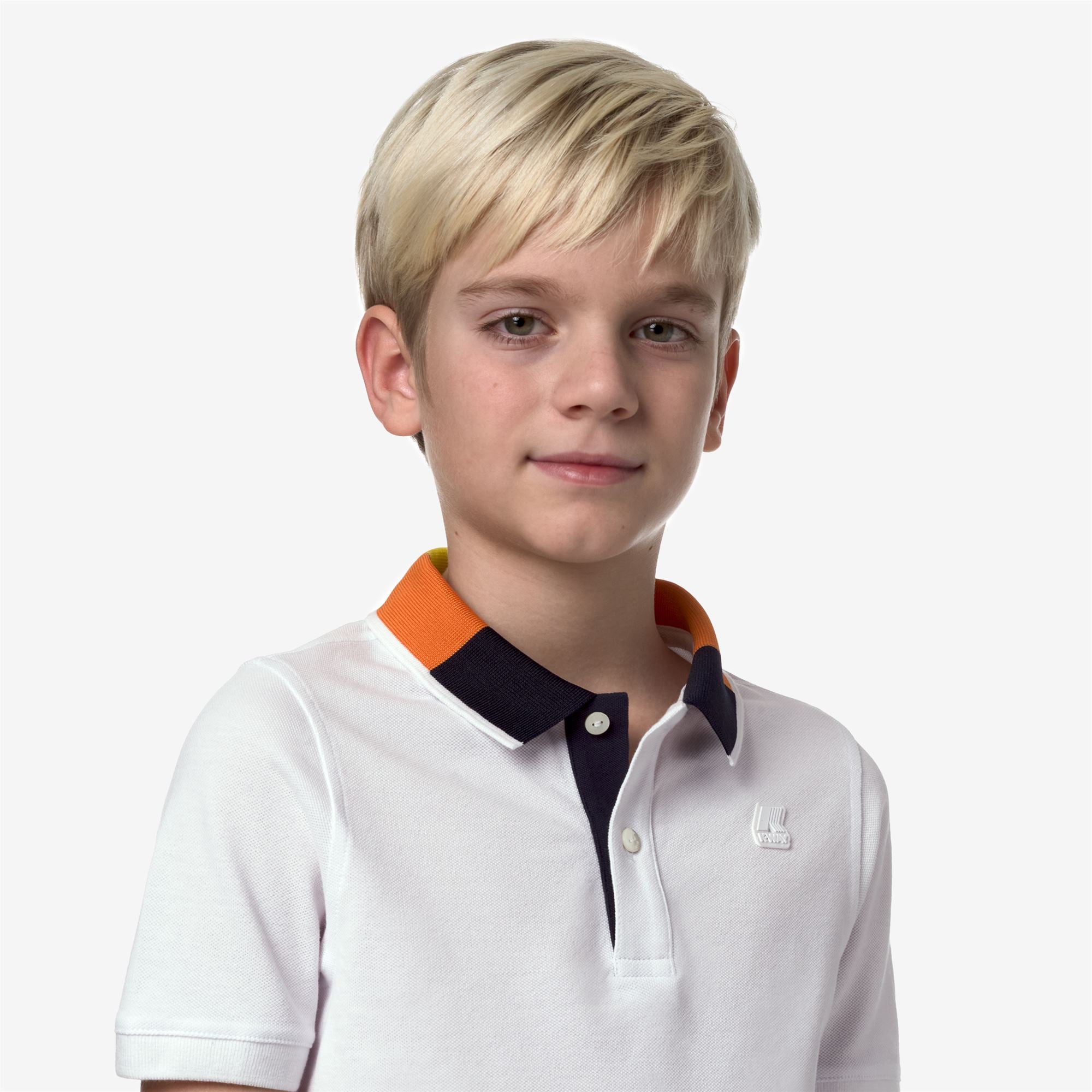 Polo Shirts_Boy_P. VIN COLOR BLOCK_Polo_White - Commercial 7
