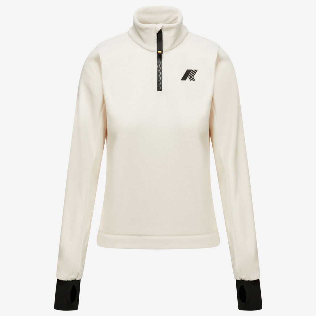 Fleece_Woman_CEILLAC POLAR_Pull Over_White Gardenia - Commercial 1