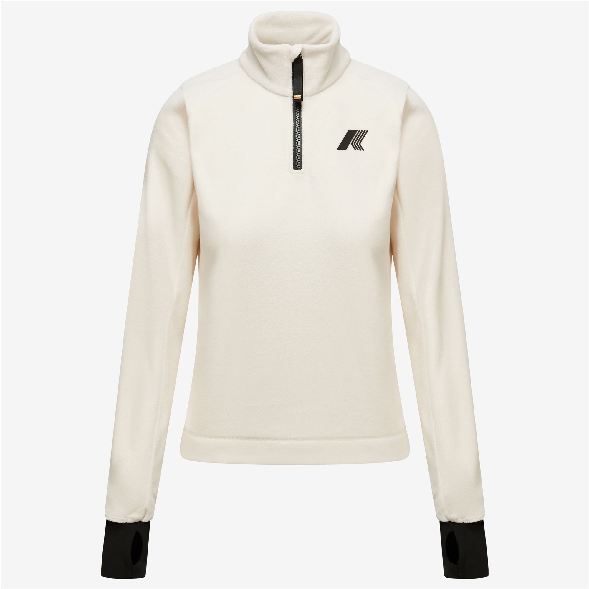 Fleece_Woman_CEILLAC POLAR_Pull Over_White Gardenia - Commercial 1