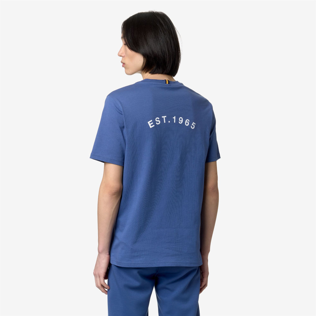 T-Shirts & Top_Man_ODOM ESTABLISHED_T-Shirt_Blue Fiord - Commercial 6