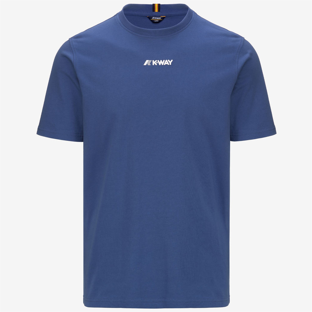 T-Shirts & Top_Man_ODOM ESTABLISHED_T-Shirt_Blue Fiord - Commercial 1