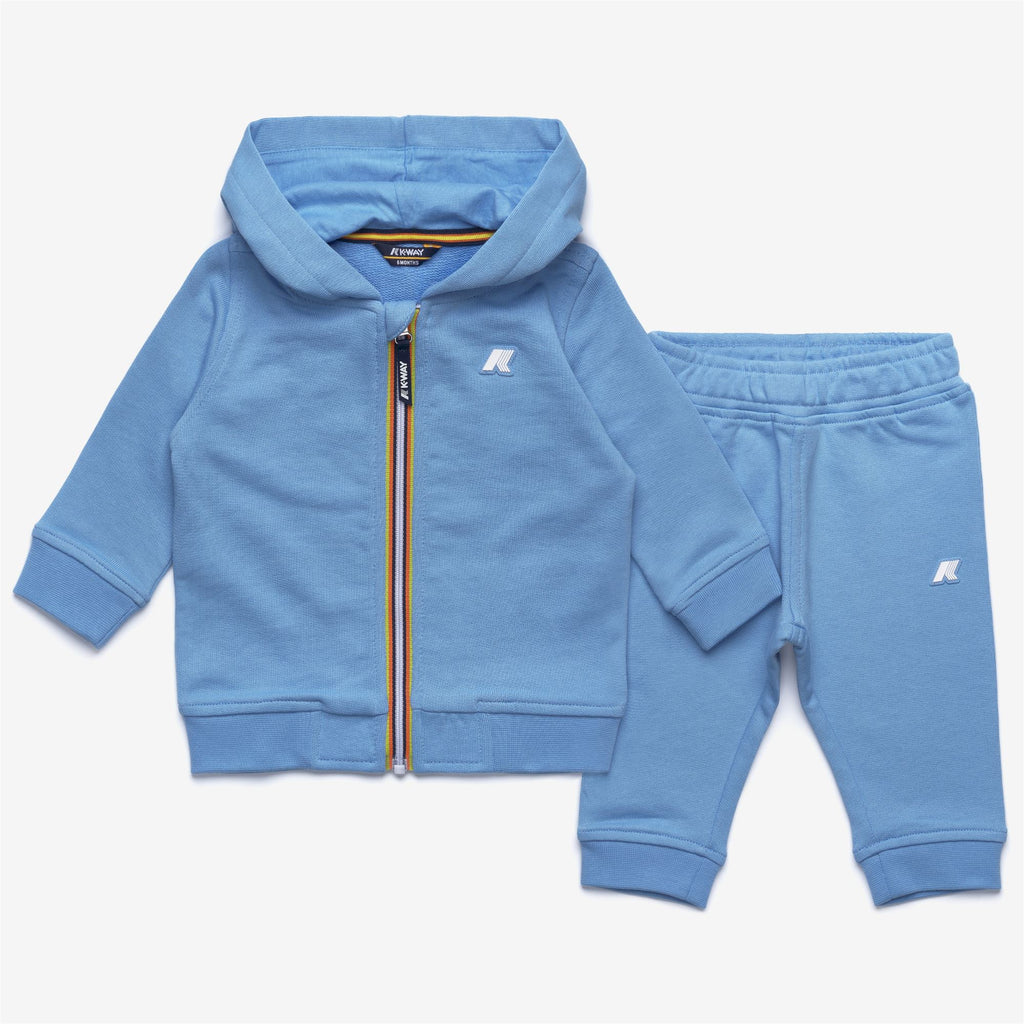 Sets_Kid unisex_E. ANTHONY MICK SET FRENCH TERRY_Pants / Sweater_Blue Cielo - Commercial 1