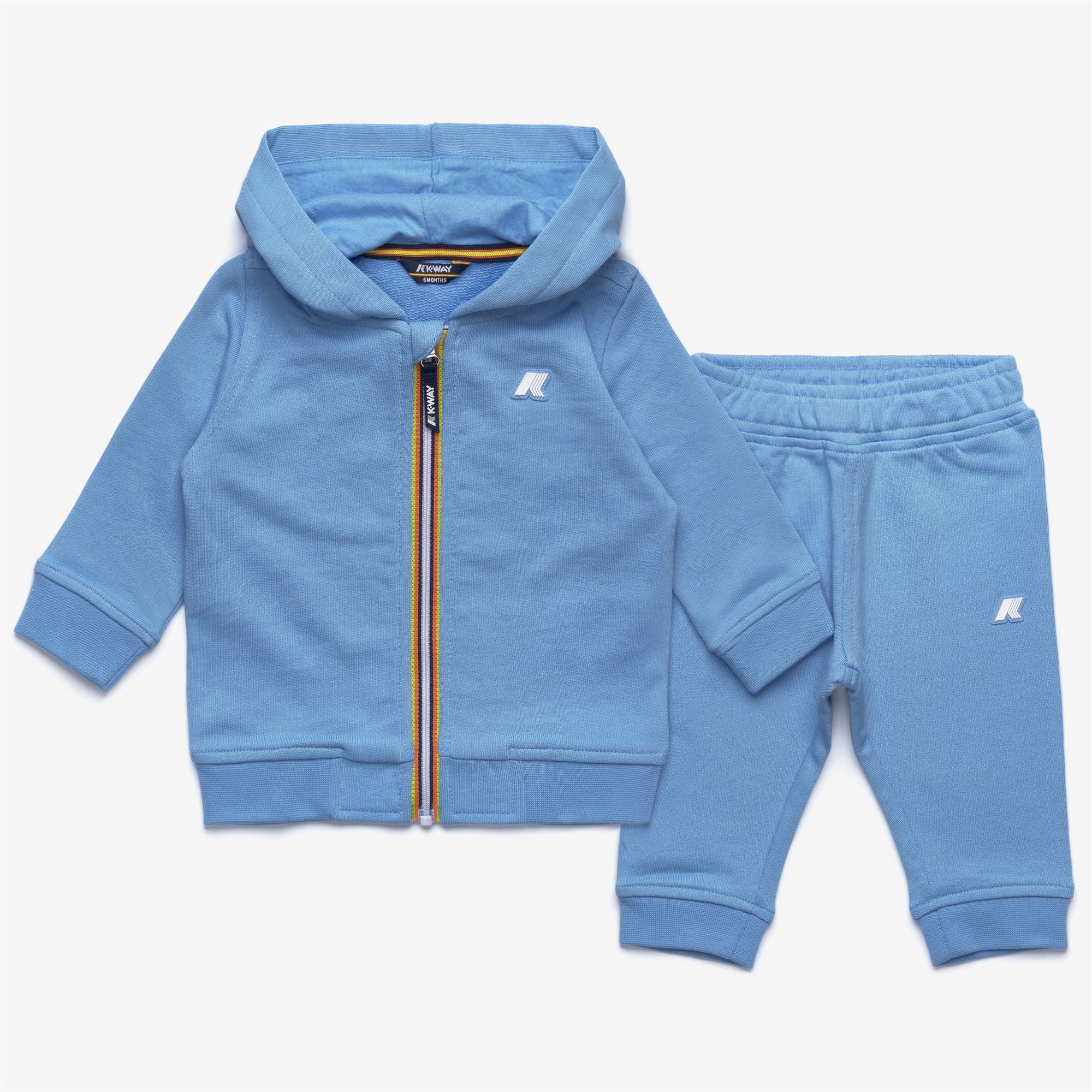 Sets_Kid unisex_E. ANTHONY MICK SET FRENCH TERRY_Pants / Sweater_Blue Cielo - Commercial 1